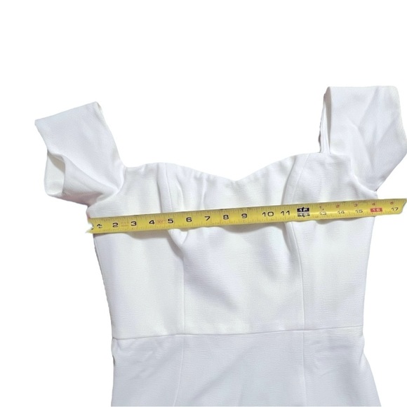 Dress the Population Off-Shoulder White Dress - Picture 8 of 9